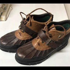 Men’s Ralph Lauren Polo duck boots size 9 new